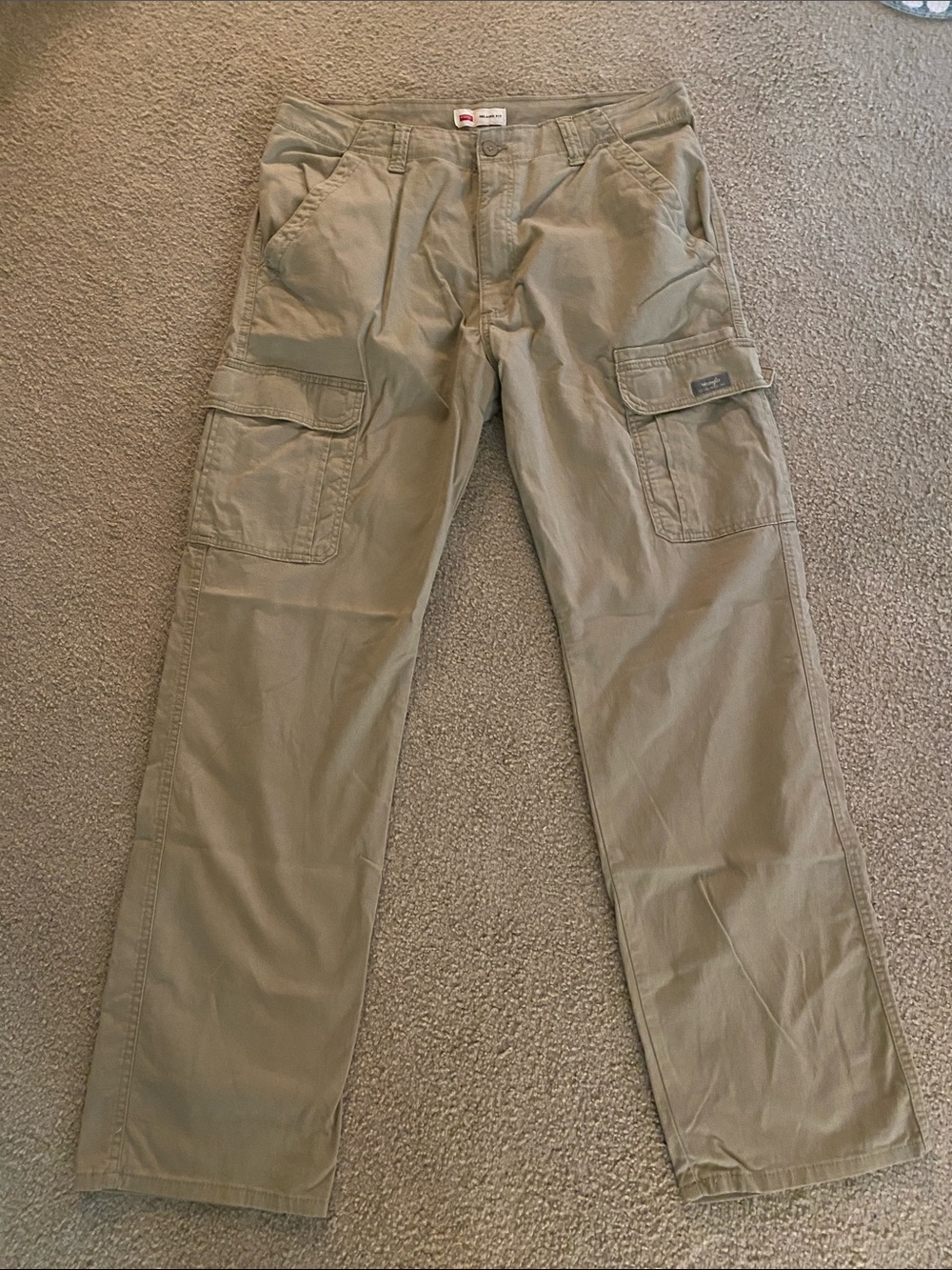 Wrangler Men's Khaki Cargo Pants